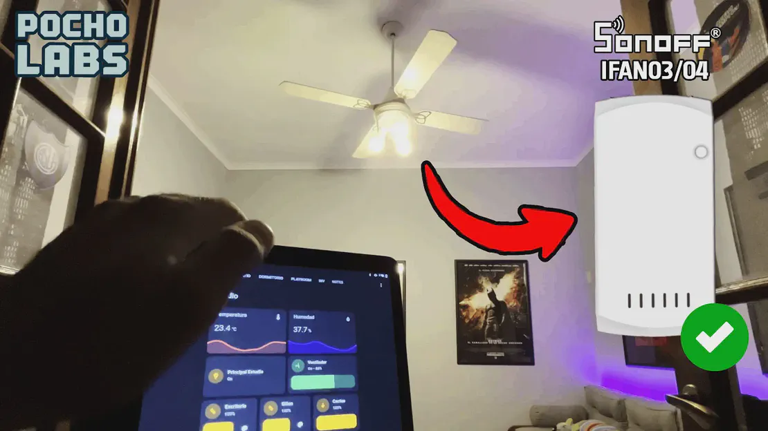 Así convertí los ventiladores de techo en smart con el iFan03 de Sonoff