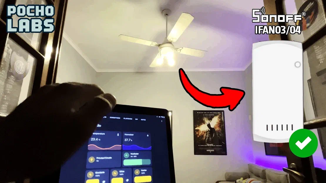 Así convertí los ventiladores de techo en smart con el iFan03 de Sonoff