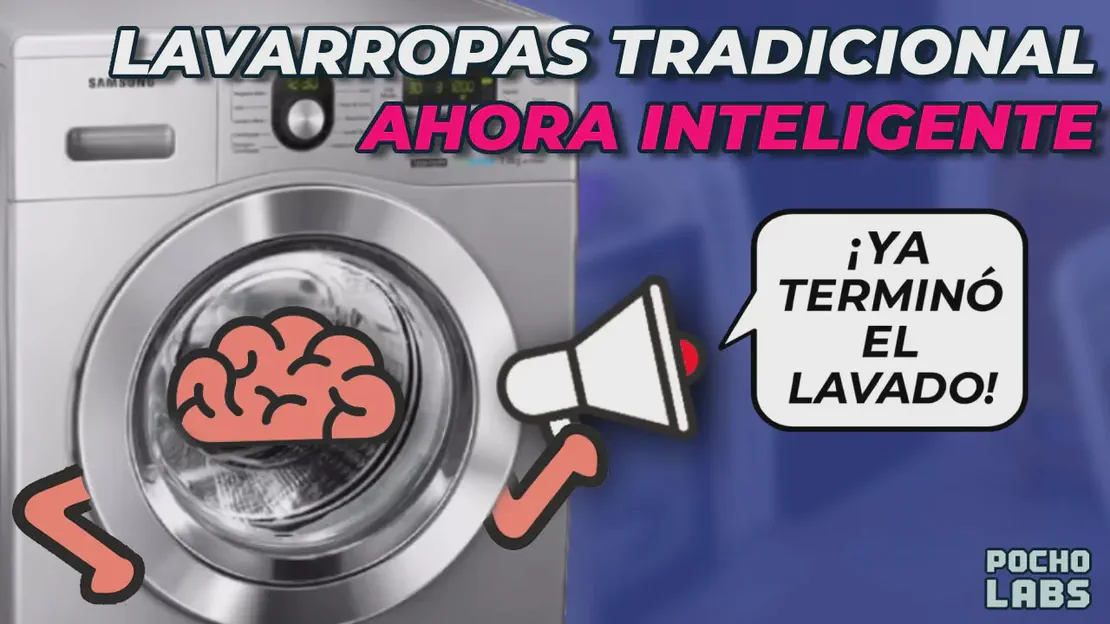 No más ropa olvidada: CONVERTÍ MI LAVARROPAS EN INTELIGENTE con Home Assistant!